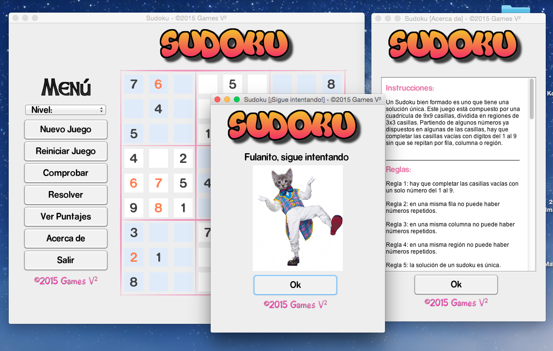 GitHub vivianamarquez/SudokuinJavafromscratch I created a Sudoku